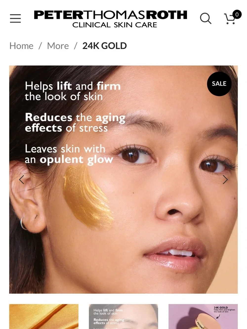 Peter Thomas Roth luxurious 24k